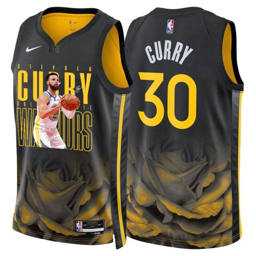 Stephen Curry 30 Golden State Warriors Legacy 2022-23 Jersey - Screen Print Graphics