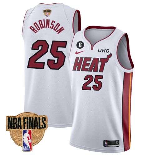 Orlando Robinson 25 Miami Heat Final Champions 2023 Swingman Jersey - White