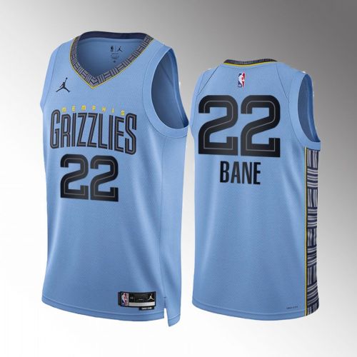 Desmond Bane 22 2022-23 Memphis Grizzlies Blue Statement Edition Jersey Swingman