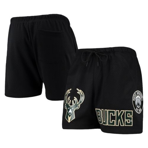 Milwaukee Bucks Black Mesh Capsule Shorts - Men