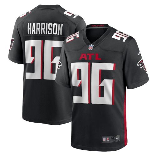 Zach Harrison 96 Atlanta Falcons Men Team Game Jersey - Black