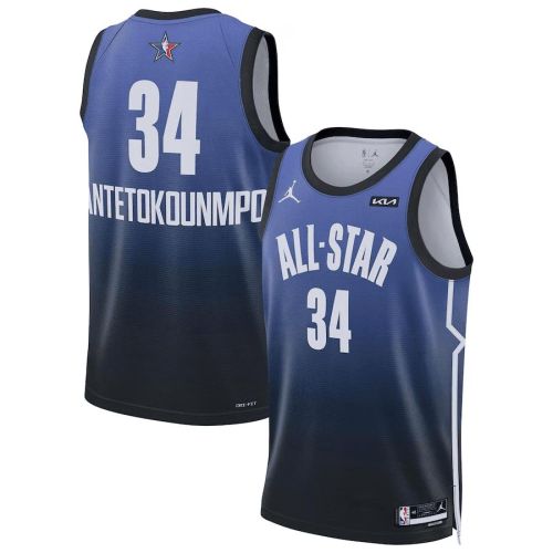 Giannis Antetokounmpo 342023 All-Star Game Swingman Jersey - Men, Blue