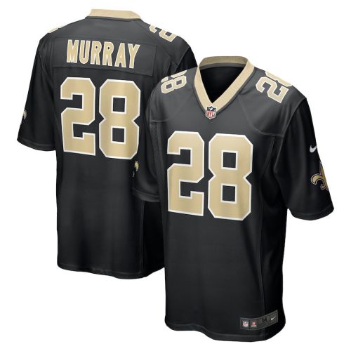 Latavius Murray 28 New Orleans Saints Men's Game Jersey - Black