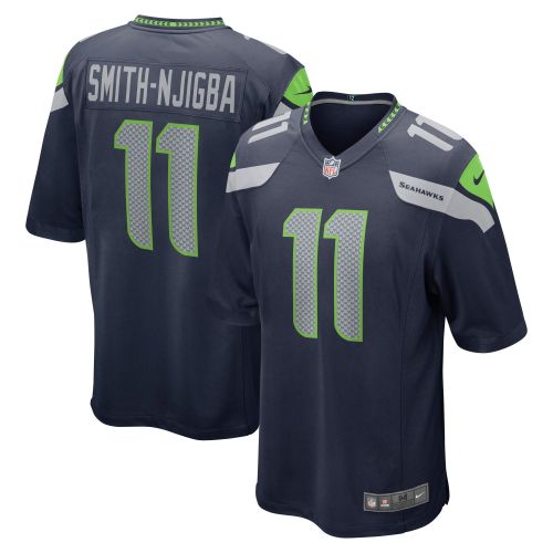 Jaxon Smith-Njigba 11 Seattle Seahawks 2023 NFL Draft Game Jersey - College Navy