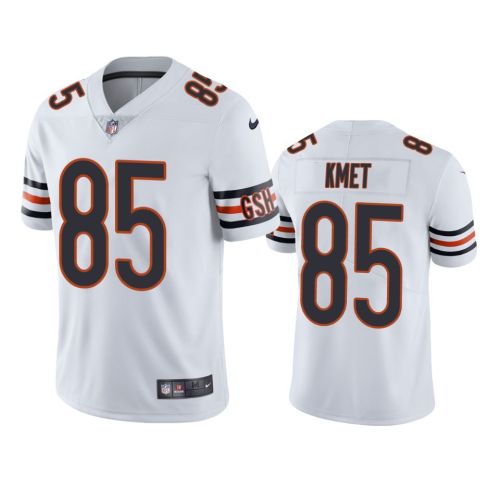 Chicago Bears 85 Cole Kmet White Jersey