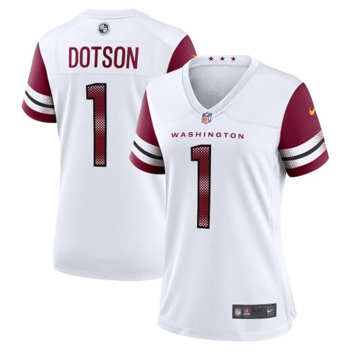 Jahan Dotson 1 Washington Commanders Women Game Jersey - White