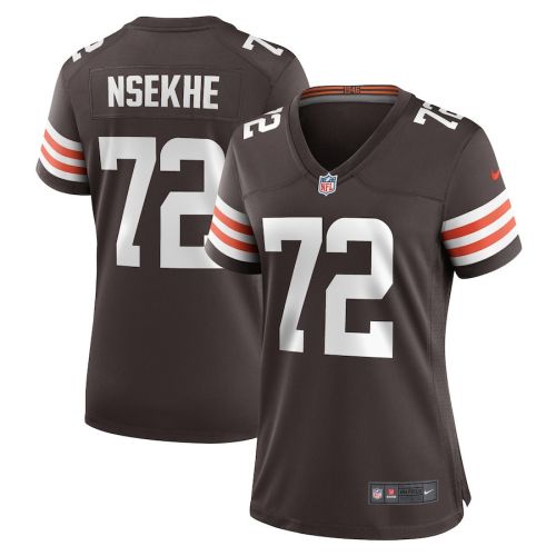 Ty Nsekhe 72 Cleveland Browns Women Game Jersey - Brown