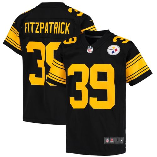 Minkah Fitzpatrick 39 Pittsburgh Steelers YOUTH Game Jersey - Black