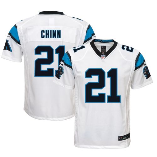 Jeremy Chinn 21 Carolina Panthers Youth Game Jersey - White