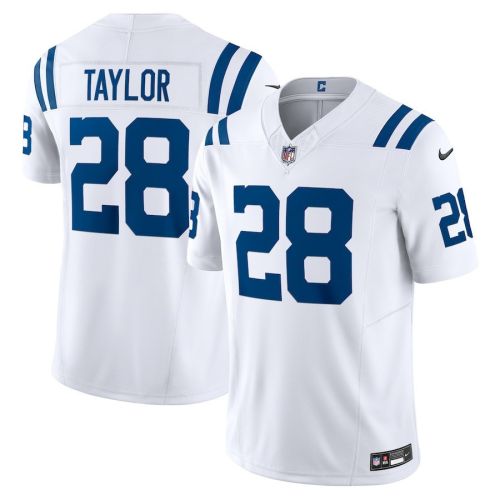 Jonathan Taylor 28 Indianapolis Colts Vapor F.U.S.E. Limited Jersey - White