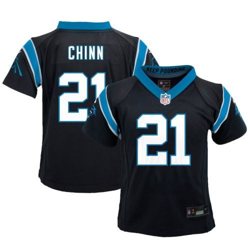 Jeremy Chinn 21 Carolina Panthers Game Jersey - Youth Black