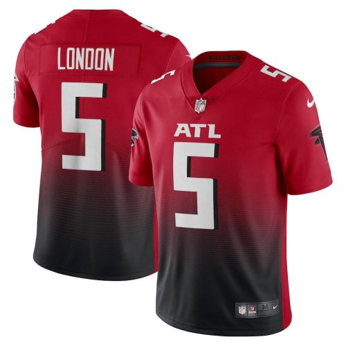 Drake London 5 Atlanta Falcons Men Vapor Limited Jersey - Red