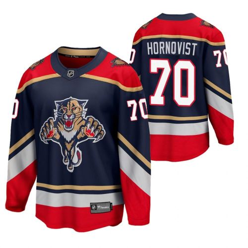 Florida Panthers 70 Patric Hornqvist 2023 Reverse Retro Blue Special Edition Jersey Jersey