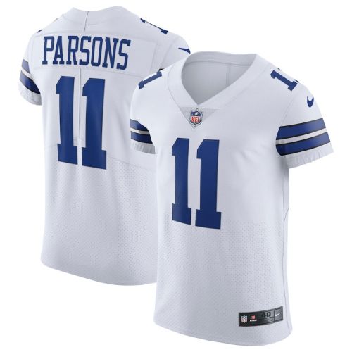 Micah Parsons 11 Dallas Cowboys Vapor Elite Jersey - White