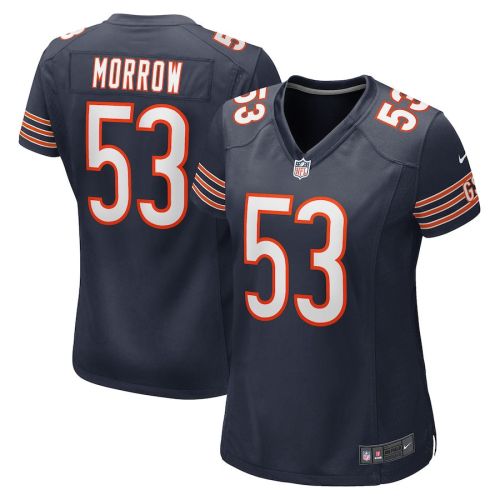 Nicholas Morrow Chicago Bears Women's Game Player Jersey - Navy