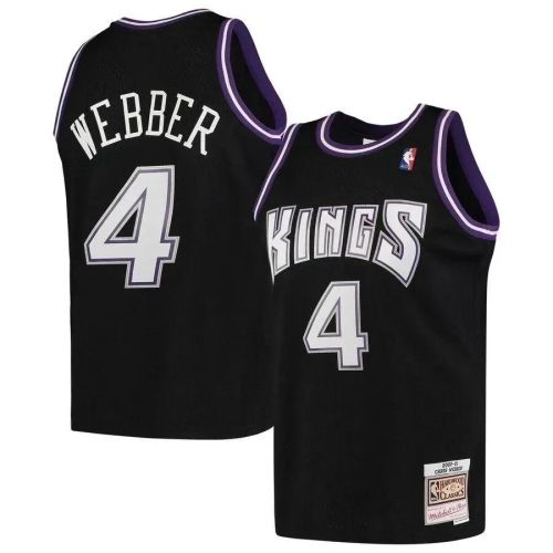 Chris Webber Sacramento Kings Mitchell & Ness Hardwood Classics 2000-01 Swingman Jersey - Black