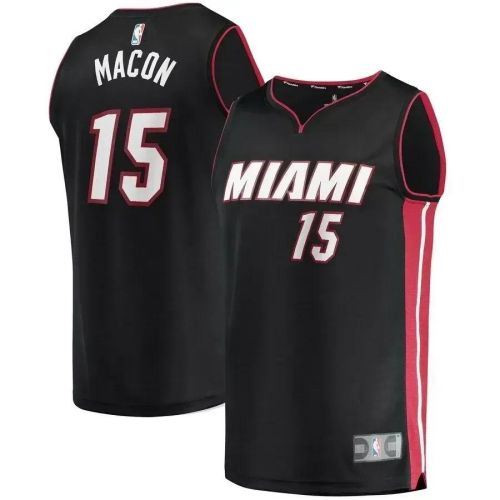 Daryl Macon Miami Heat Fast Break Player Jersey - Icon Edition - Black