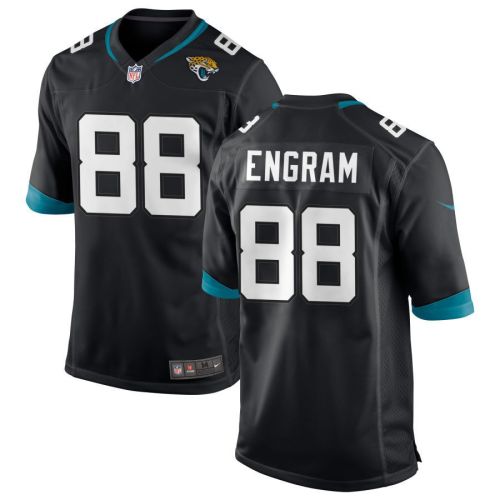 Jacksonville Jaguars Evan Engram 88 Game Jersey - Black Jersey