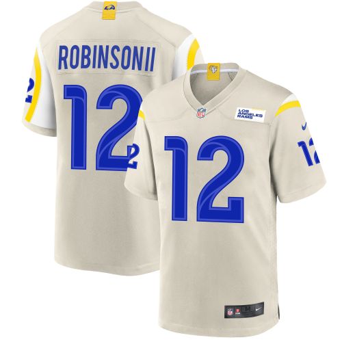 Los Angeles Rams Allen Robinson 12 Game Jersey - Bone Jersey