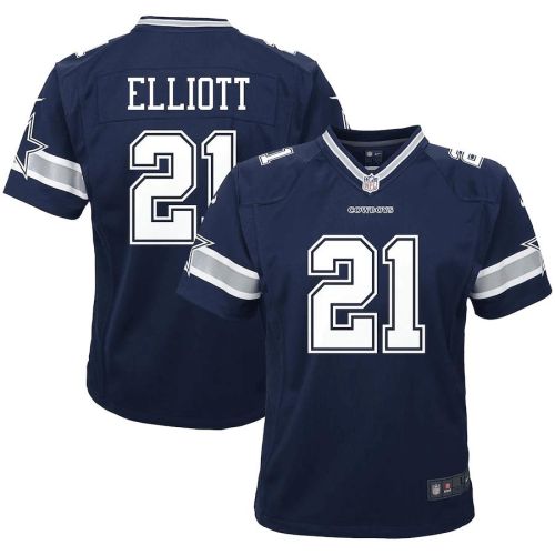 Ezekiel Elliott 21 Dallas Cowboys Infant Team Game Jersey - Navy