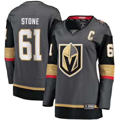 Women's Mark Stone Gray Vegas Golden Knights Home Premier Breakaway Player Jersey Jersey