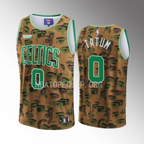 Tatum 0 Boston Celtics NBA & KidSuper Studios Unisex Hometown Jersey