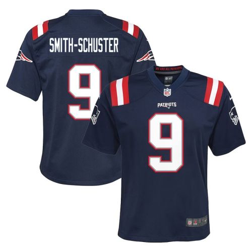 JuJu Smith-Schuster 9 New England Patriots Youth Game Jersey - Navy