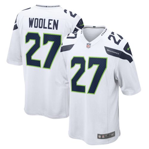 Tariq Woolen Seattle Seahawks Game Player Jersey - White