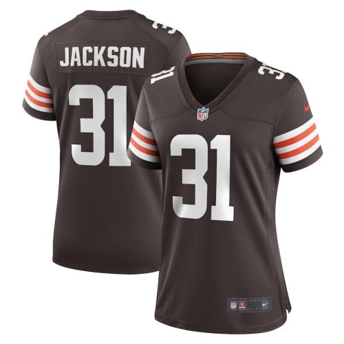 Deon Jackson 31 Cleveland Browns Women Game Jersey - Brown