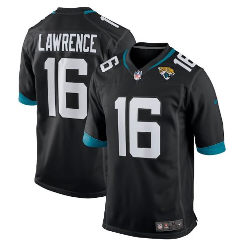 Trevor Lawrence 16 Jacksonville Jaguars YOUTH Game Jersey - Black