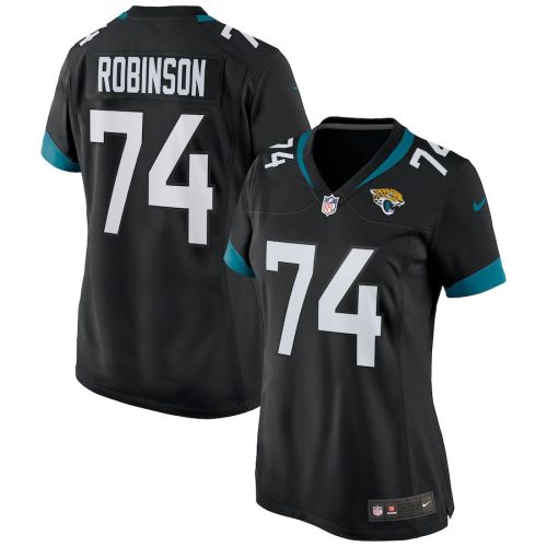 Cam Robinson 74 Jacksonville Jaguars Women's Game Jersey - Black