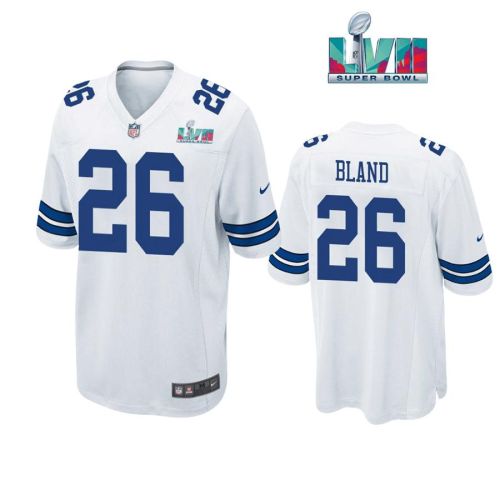 Daron Bland 26 Dallas Cowboys Super Bowl LVII Super Bowl LVII White Men Game Jersey