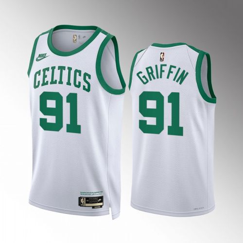 Boston Celtics Blake Griffin 91 White Classic Edition Men Jersey 2022-23 Swingman