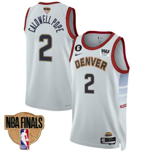 Kentavious Caldwell-Pope 2 Denver Nuggets Final Champions 2023 Swingman Jersey - White