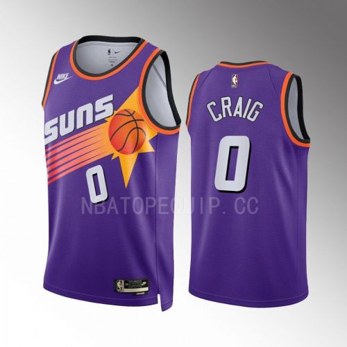 Phoenix Suns Torrey Craig 0 2022-23 Classic Edition Purple Men Jersey Swingman