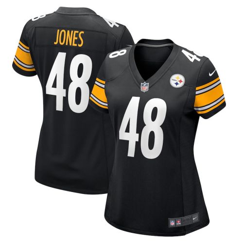 Jamir Jones Pittsburgh Steelers Women's Team Game Player Jersey - Black