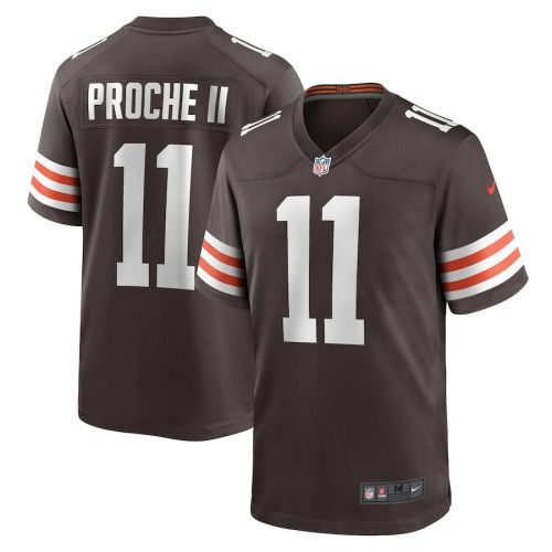 James Proche II 11 Cleveland Browns Game Men Jersey - Brown