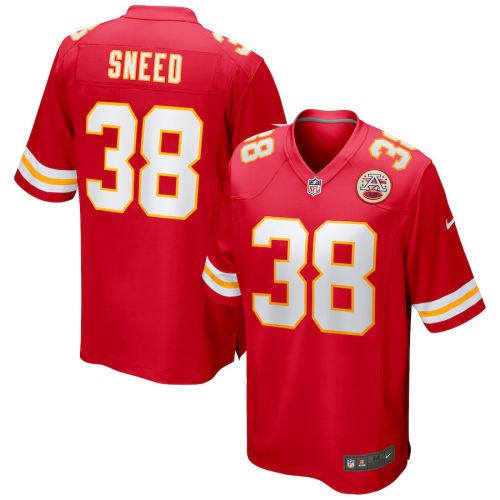 L'Jarius Sneed 38 Kansas City Chiefs Game Jersey - Red