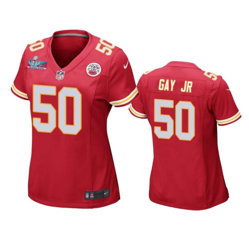 Willie Gay Jr. 50 Kansas City Chiefs Super Bowl LVII Game Jersey - Women Red