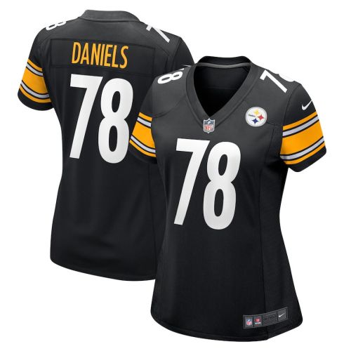 James Daniels 78 Pittsburgh Steelers Women's Game Jersey - Black