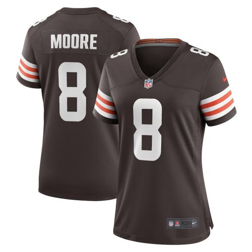 Elijah Moore 8 Cleveland Browns Women's Game Jersey - Brown