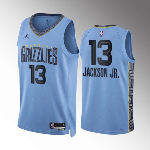 Jaren Jackson Jr. 13 2022-23 Memphis Grizzlies Blue Statement Edition Jersey Swingman