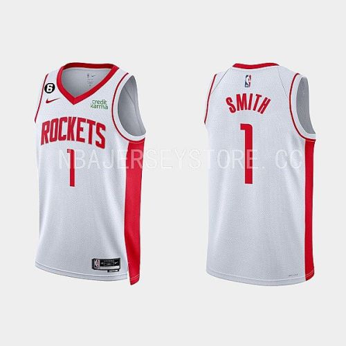 Houston Rockets Jabari Smith Jr. 1 2022-23 Association Edition White Men Jersey Swingman