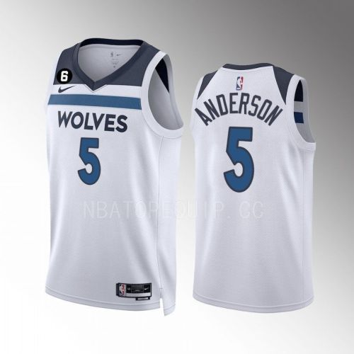 Kyle Anderson 5 Minnesota Timberwolves 2022-23 Association Edition White Men Jersey Swingman