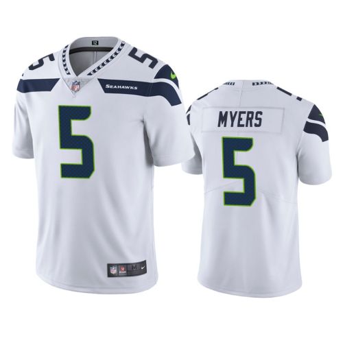 Jason Myers Seattle Seahawks 5 White Vapor Limited Jerse