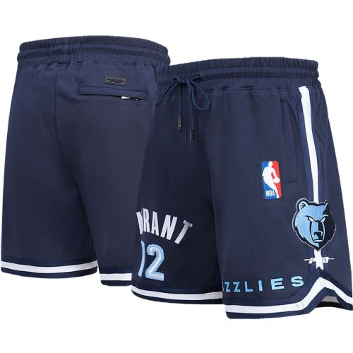 Ja Morant 12 Memphis Grizzlies Navy Team Player Shorts - Men