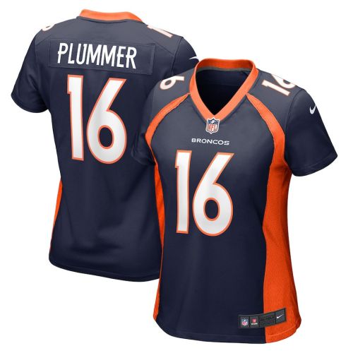 Jake Plummer 16 Denver Broncos Women Retired Jersey - Navy