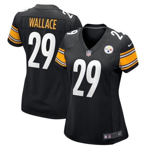 Levi Wallace 29 Pittsburgh Steelers Women's Game Jersey - Black