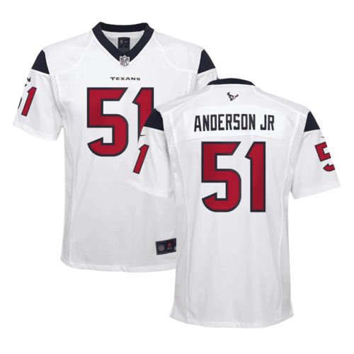 Will Anderson Jr. 51 Houston Texans YOUTH Game Jersey - White