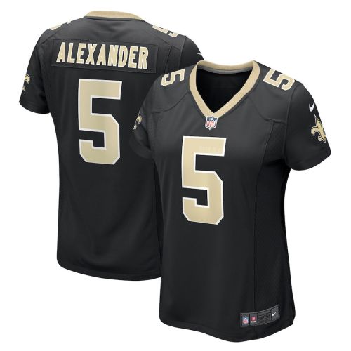 Kwon Alexander 5 New Orleans Saints Women's Game Jersey - Black